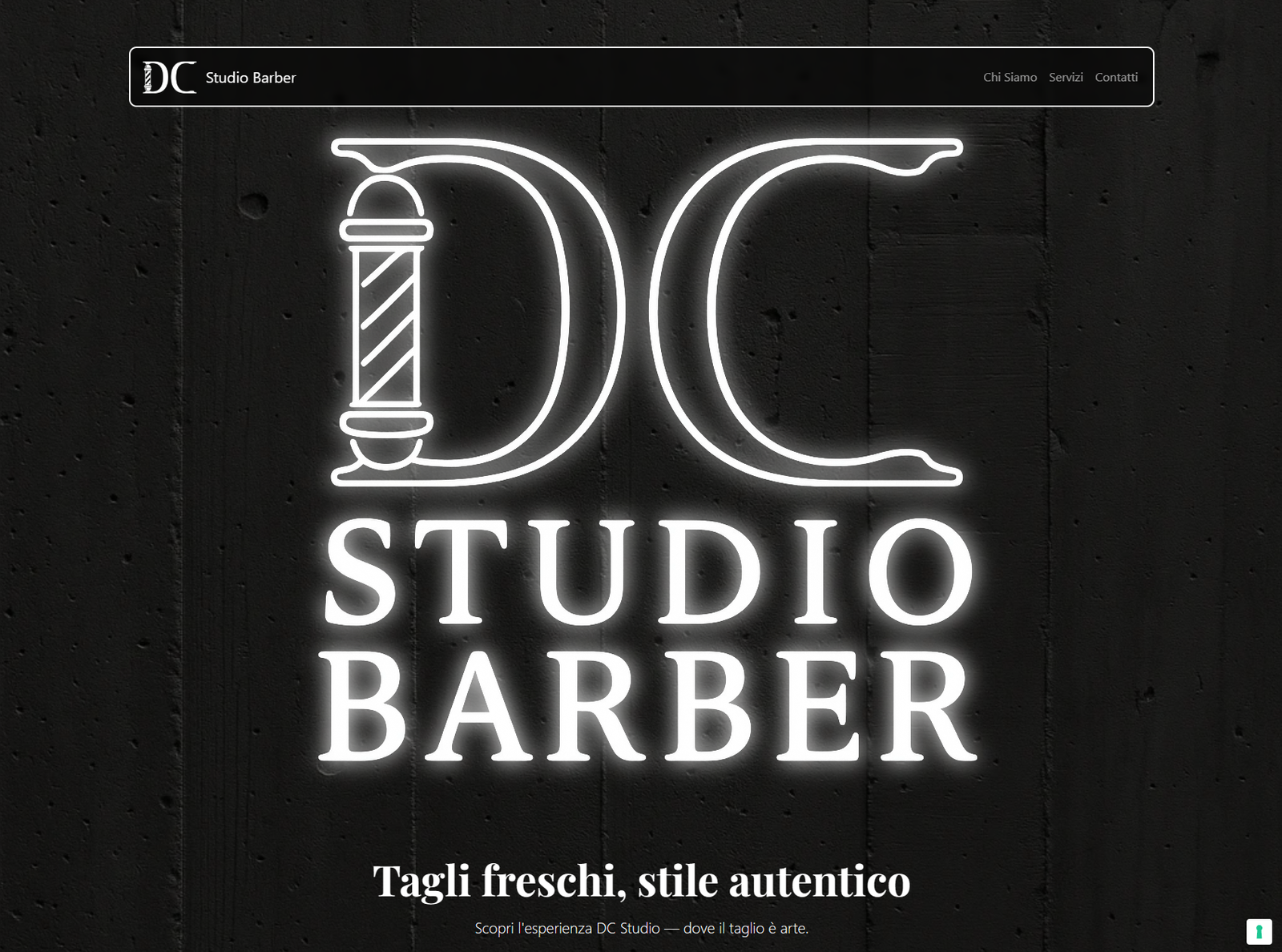 Anteprima progetto: DC Studio Barber