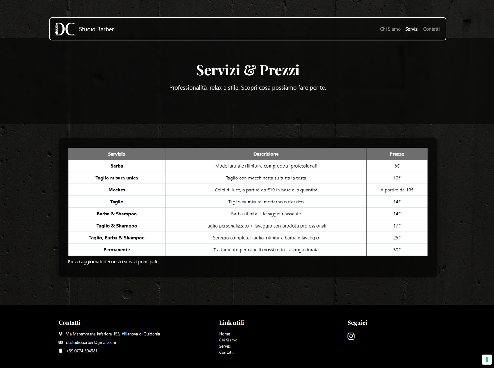 Screenshot 5 del progetto DC Studio