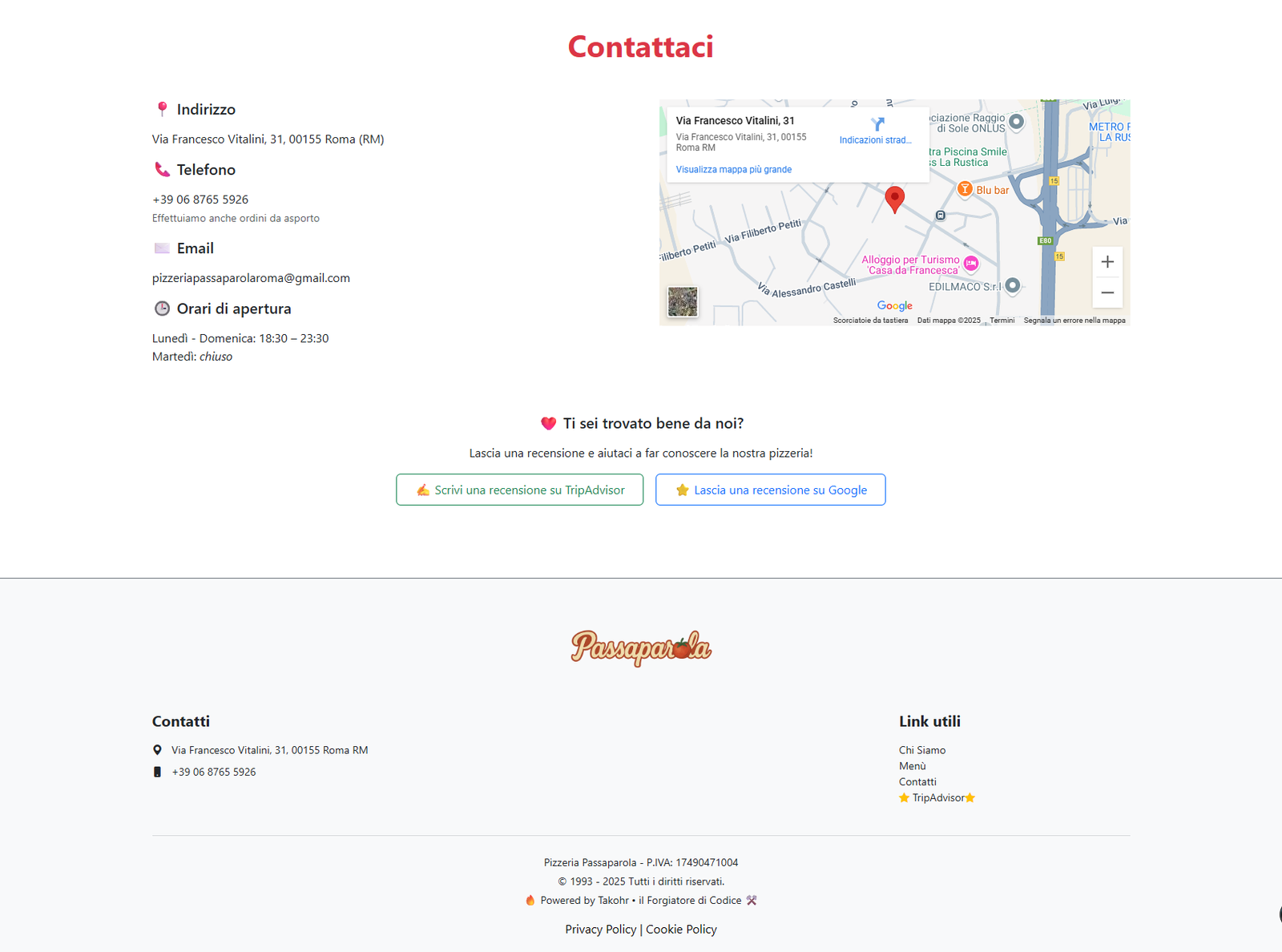 Screenshot 6 del progetto Passaparola